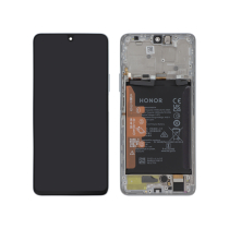 Ecran Complet Argent Honor Magic 4 Lite (Batterie intégrée)