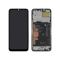 Ecran Complet Noir Honor X8 5G (Batterie intégrée)