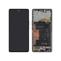 Ecran Complet Noir Honor Magic 5 Lite (Batterie intégrée)