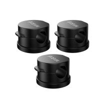 DEVIA Lite1 360° Kit 3 Organisateurs de Câbles Magnétique (Noir) 