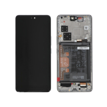 Ecran Complet Blanc Honor 200 Pro (Batterie intégrée)