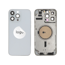 Châssis Complet (Coque Arrière Pré-montée) Argent iPhone 14 Pro Max (Pulled A)