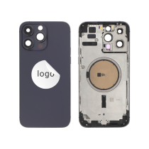 Châssis Complet (Coque Arrière Pré-montée) Mauve Profond iPhone 14 Pro Max (Pulled B)