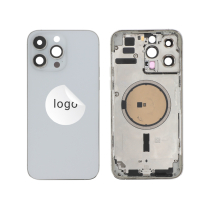 Châssis Complet (Coque Arrière Pré-montée) Argent iPhone 14 Pro Max (Pulled C)