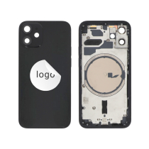 Châssis Complet (Coque Arrière Pré-montée) Noir iPhone 12 Mini (Pulled B)
