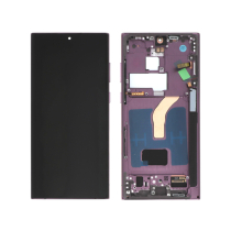 Ecran Complet Bordeaux Galaxy S22 Ultra (S908) (Soft OLED)