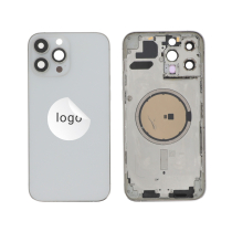 Châssis Complet (Coque Arrière Pré-montée) Argent iPhone 13 Pro Max (Pulled C)
