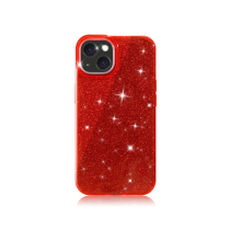 Coque Glitter iPhone 16 Pro (Rouge)