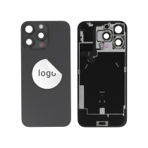 Vitre Arrière Titane Noir iPhone 16 Pro Max (Avec Composants) (Pulled A)