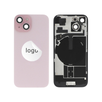 Vitre Arrière Rose iPhone 15 (Avec Composants) (Pulled A)