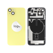 Vitre Arrière Jaune iPhone 14 Plus (Avec Composants) (Pulled A)