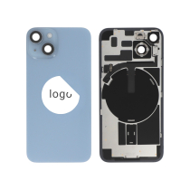Vitre Arrière Bleue iPhone 14 (Avec Composants) (Pulled A)