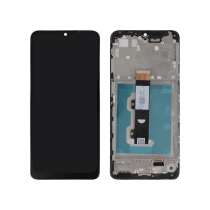 Ecran Complet Noir Moto E22i (Avec châssis)