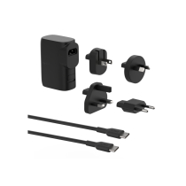 BELKIN Chargeur Secteur Hybride USB-C 25W + PowerBank 5K (Noir)