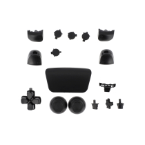 Kit 16 Boutons Manette PS5 DualSense (Noir) (BDM-010)
