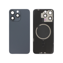 Vitre Arrière Titane Bleu iPhone 15 Pro Max (Avec MagSafe) (Sans Logo)