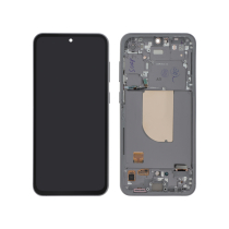 Ecran Complet Graphite Galaxy S23 FE (S711B) (Avec châssis)
