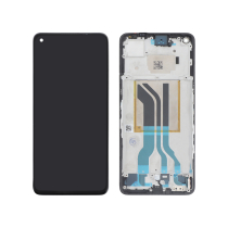 Ecran Complet Noir Realme GT 2 (Avec Châssis) (Relife)