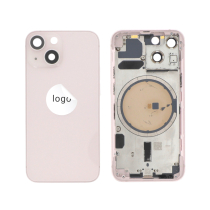Vitre Arrière Rose iPhone 13 Mini (Pulled B)