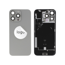 Vitre Arrière Titane Naturel iPhone 16 Pro Max (Avec Composants) (Pulled A)