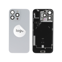 Vitre Arrière Titane Blanc iPhone 16 Pro Max (Avec Composants) (Pulled A)