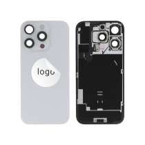 Vitre Arrière Titane Blanc iPhone 16 Pro (Avec Composants) (Pulled A)