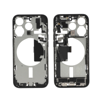 Châssis Central Titane Noir iPhone 15 Pro (Avec Composants) (Pulled A)