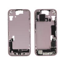 Châssis Central Rose iPhone 15 (Avec Composants) (Pulled A)