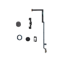 Nappe Bouton Home Complète iPad Air 1 (Noir)