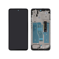 Ecran Complet Noir Moto G52 (Avec châssis) (ReLife)