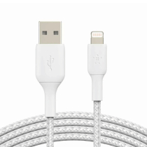 BELKIN Câble Tressé Lightning 0,15m (Blanc)