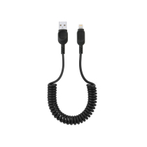 FAIRPLAY Câble Twisted Lightning 1,8m (Noir)