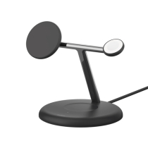 BELKIN Station de recharge 3-en-1 avec Qi2 (15W) (Noir)
