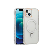 Coque Metal Ring MagSafe iPhone 17 Pro (Clear)
