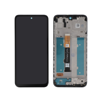 Ecran Complet Noir Moto G31 (Avec châssis)