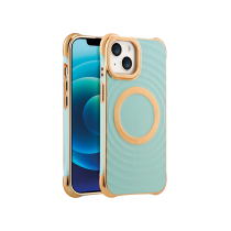 Coque Glam MagSafe iPhone 16 (Cyan)
