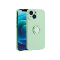 Coque Finger Grip iPhone 16 (Vert Pastel)