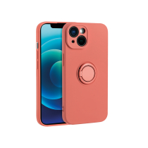 Coque Finger Grip iPhone 14 Pro (Rouge Aubépine)