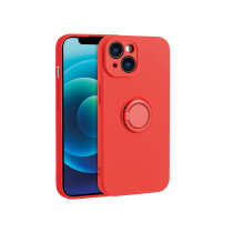 Coque Finger Grip iPhone 15 (Rouge)
