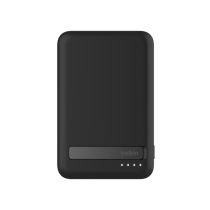 BELKIN PowerBank MagSafe 5000 mAh 15W Avec Support Intégré (Noir) 