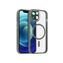 COVERME Coque ONYX MagSafe iPhone 15 Pro (Gris Titane)