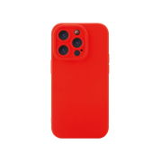 Coque Silicone iPhone 14 (Rouge)