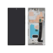 Ecran Complet Blanc OLED Galaxy Note 20 Ultra (N985F/N986B) (Avec châssis)