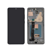 Ecran Complet Gris OLED Galaxy S20 Ultra (G988B/G988BZ) (Avec châssis)