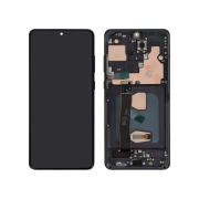 Ecran Complet Noir OLED Galaxy S20 Ultra (G988B/G988BZ) (Avec châssis)