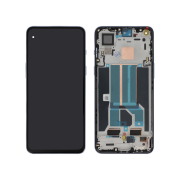 Ecran Complet Noir OnePlus Nord 2 (avec châssis) (ReLife)