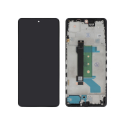Ecran Complet Noir Redmi Note 12 Pro+ 5G (avec châssis) (ReLife)