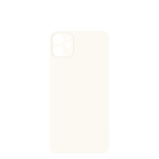 Vitre Arrière Blanche iPhone 11 (Large Hole) (Sans Logo)