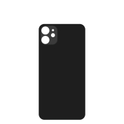 Vitre Arrière Noire iPhone 11 (Large Hole) (Sans Logo)